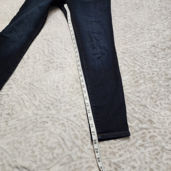 Everlane The High-Rise Skinny Jean Women's Size 29R Deep Indigo - Picture 11 of 15